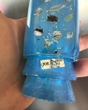 Joe Yee Rare Label Blue Pearl Salt N Pepper Shell flake DOUBLE Plunger