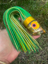 Rare Murray Bro’s 12” size lure Slant Face face skirted Vintage Random