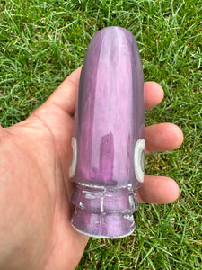 🔥Rare Classic Joe Yee Purple Pearl Super Plunger with Real Shell Eyes Vintage