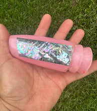 Joe Yee Pink Pearl Beauty Abalone shell sides Super Plunger Rare Classic* New