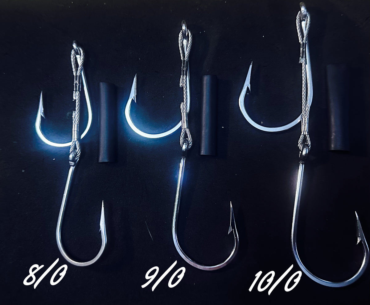Stainless Steel Mustad Style hook rigs (Korean) – island Offshore Big ...