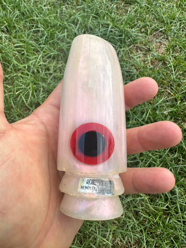 🔥Joe Yee Rare Home made Eye Super Plunger Strawberry Pearl Vintage