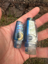 2 Marlin Magic heads - Old school Shell sides blue tops Random