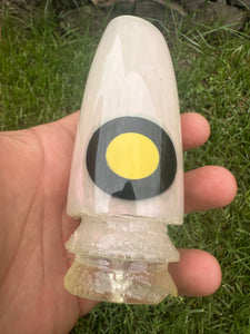 Joe Yee Strawberry Pearl Super Plunger with Homemade Eyes!  Rare Classic*
