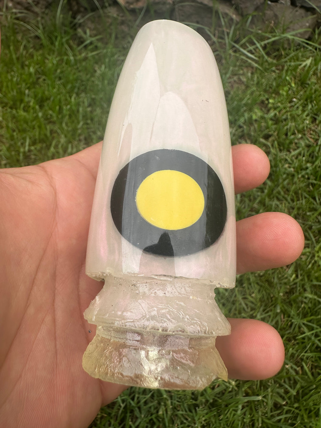 Joe Yee Strawberry Pearl Super Plunger with Homemade Eyes!  Rare Classic*