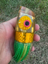 Rare Murray Bro’s 12” size lure Slant Face face skirted Vintage Random