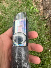 Epic Vintage Joe Yee Black Top Medium Plunger with rainbow tape and Teddy Bear eyes!