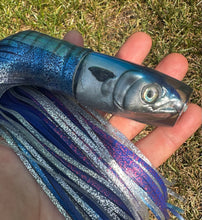Kaimana lures Fishhead med plunger 9” Skirted  - Random