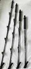 80 class Commercial Hawaiian Blackout Stubbie Rods