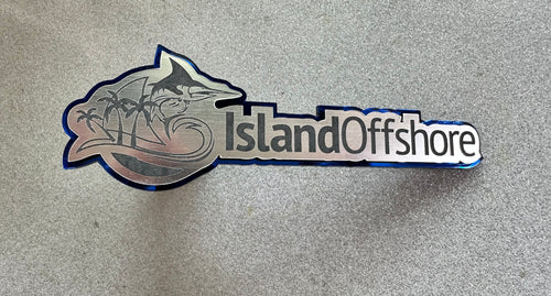 Island offshore #3 Sticker