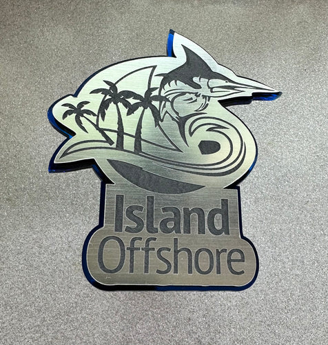 Island offshore #1 Sticker