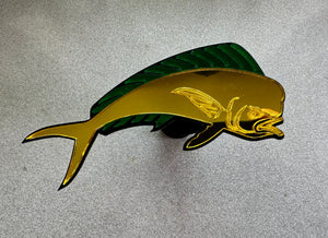 Bull MahiMahi Fish Sticker